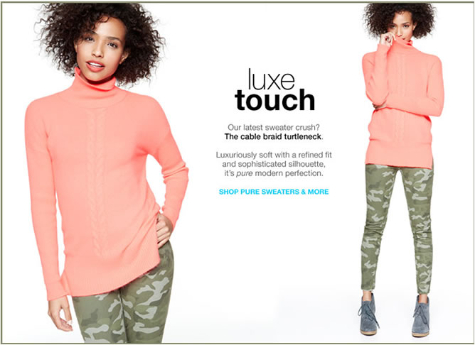 Gap - Luxe Touch Sweater